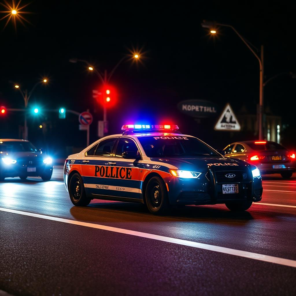 police car