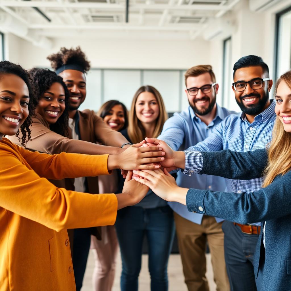 diverse hands